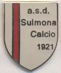 футбол.клуб Сульмона (Італія офіц. ЕМАЛЬ/Sulmona Calcio,Italy football pin badge