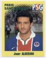 наклейка футбол Альжеріно (Франція) / J.Algerino, Paris SG,France player sticker