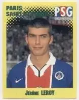 наклейка футбол Ж.Льоруа (Франція) / Jerome Leroy,Paris SG,France player sticker