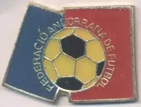 Андорра, федерація футболу, важмет №1 / Andorra football federation pin badge