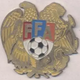 Вірменія, федерація футболу, №5 важмет / Armenia football federation pin badge