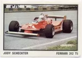 наклейка Формула-1 Дж.Шектер (ПАР)/Jody Scheckter,South Africa F-1 pilot sticker