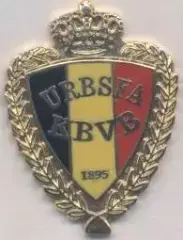 Бельгія,федерація футболу,№2 ЕМАЛЬ /Belgium football federation enamel pin badge