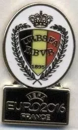 Бельгія,федерація футболу,Євро-16,№1 ЕМАЛЬ/Belgium football federation pin badge