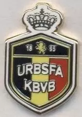 Бельгія,федерація футболу,№5 ЕМАЛЬ /Belgium football federation enamel pin badge