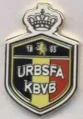 Бельгія,федерація футболу,№5 ЕМАЛЬ /Belgium football federation enamel pin badge