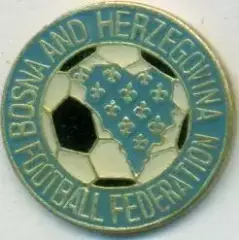 Боснія-Герцеговина,федерація футболу важмет/Bosnia football federation pin badge