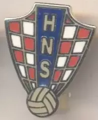 Хорватія, федерація футболу №6 ЕМАЛЬ / Croatia football federation enamel badge