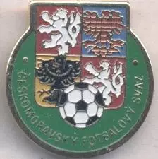 Чехія, федерація футболу, важмет3 / Czechia football federation badge