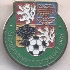 Чехія, федерація футболу, важмет3 / Czechia football federation badge