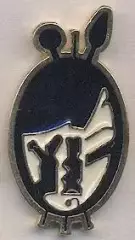 футбол.клуб АмаЗулу (ПАР) важмет /AmaZulu Durban,South Africa football pin badge