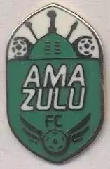 футбол.клуб АмаЗулу (ПАР) ЕМАЛЬ / AmaZulu Durban,South Africa football pin badge