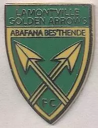 футбол.клуб Ламонтвіль (ПАР) ЕМАЛЬ / Lamontville,South Africa football pin badge