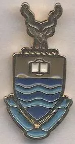 футбол.клуб Вітс Юніверсіті ПАР важмет/Wits University,South Africa football pin