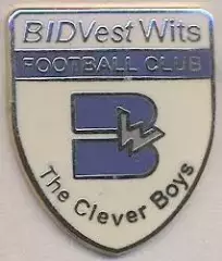 футбол.клуб Бідвест Вітс (ПАР ЕМАЛЬ/BIDVest Wits,South Africa football pin badge