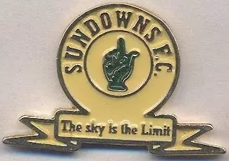 футбол.клуб Сандаунс (ПАР) важмет/Mamelodi Sundowns FC,South Africa football pin