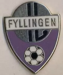 футбол.клуб Фюллінген (Норвегія ЕМАЛЬ/Fyllingen Bergen,Norway football pin badge