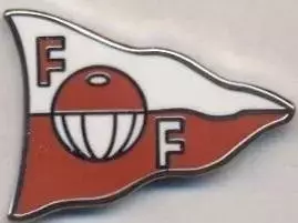 футбол.клуб Фредрікстад (Норвегія ЕМАЛЬ/Fredrikstad FK,Norway football pin badge