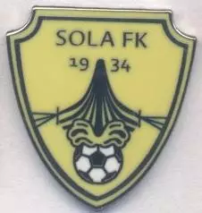 футбольний клуб Сола (Норвегія) ЕМАЛЬ / Sola FK,Norway football enamel pin badge