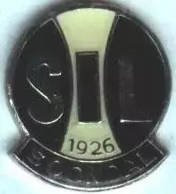 футбольний клуб Согндал (Норвегія) важмет / Sogndal IL,Norway football pin badge