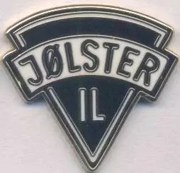 футбол.клуб Йольстер (Норвегія ЕМАЛЬ/Jolster IL,Norway football enamel pin badge