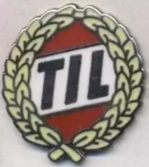 футбол.клуб Тромсьо (Норвегія) ЕМАЛЬ /Tromso IL,Norway football enamel pin badge