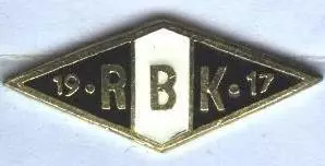футбол.клуб Русенборг (Норвегія) важмет / Rosenborg BK,Norway football pin badge