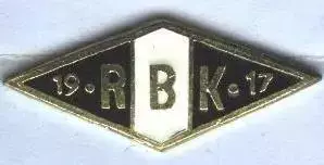 футбол.клуб Русенборг (Норвегія) важмет / Rosenborg BK,Norway football pin badge