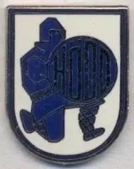 футбол.клуб Хьодд (Норвегія1 ЕМАЛЬ /IL Hodd Ulsteinvik,Norway football pin badge