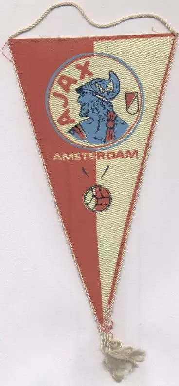 вимпел 21х12 футбол Аякс (Нідерланди/Ajax Amsterdam,Netherlands football pennant