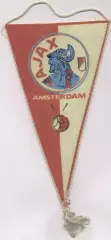 вимпел 21х12 футбол Аякс (Нідерланди/Ajax Amsterdam,Netherlands football pennant