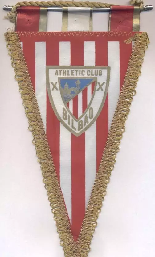 вимпел 28х16 футбол А.Більбао (Іспанія) офіц?/Athl.Bilbao,Spain football pennant
