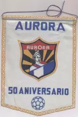 вимпел 24х18 футбол Аврора (Гватемала) офіц.? /Aurora,Guatemala football pennant