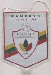 вимпел 21х17 футбол Панеріс (Литва/FC Panerys Vilnius,Lithuania football pennant