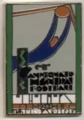 Чемп-т Світу ЧС-1930 емблема ЕМАЛЬ /World cup Uruguay football replica pin badge