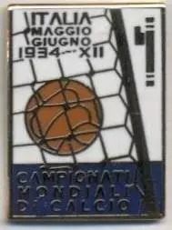 Чемп-т Світу ЧС-1934 емблема ЕМАЛЬ / World cup Italy football replica pin badge