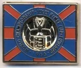 Чемп-т Світу ЧС-1966 емблема ЕМАЛЬ /World cup England football replica pin badge