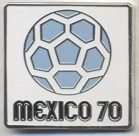 Чемпіонат Світу ЧС-1970 емблема ЕМАЛЬ / World cup 1970 Mexico enamel pin badge