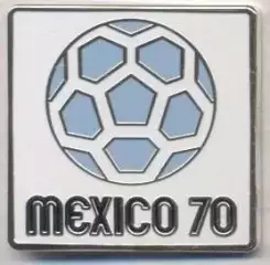 Чемпіонат Світу ЧС-1970 емблема ЕМАЛЬ / World cup 1970 Mexico enamel pin badge