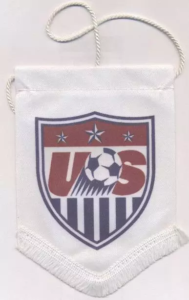 вимпел 15х11 федерація футболу1 США офіц./USA football-soccer federation pennant