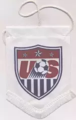 вимпел 15х11 федерація футболу1 США офіц./USA football-soccer federation pennant