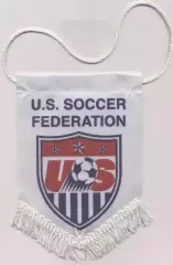 вимпел 15х11 федерація футболу2 США офіц./USA football-soccer federation pennant