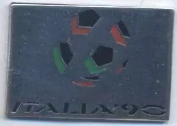 Чемп-т Світу ЧС-1990 емблема ЕМАЛЬ /World cup 1990 Italy football logo pin badge