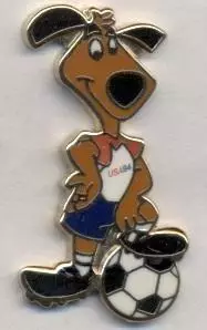 Чемп-т Світу ЧС-1994 талісман ЕМАЛЬ / World cup 1994 USA mascot enamel pin badge