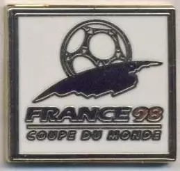 Чемп-т Світу ЧС-1998 емблема ЕМАЛЬ / World cup 1998 France logo enamel pin badge