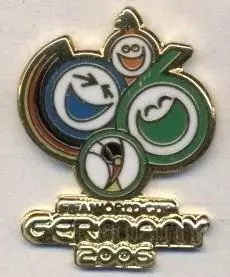 Чемп-т Світу ЧС-2006 (Німеччина) емблема2 ЕМАЛЬ/World cup 2006 Germany pin badge