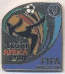 Чемпіонат Світу ЧС-2010 емблема 1 ЕМАЛЬ / World cup South Africa logo pin badge