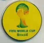 Чемпіонат Світу ЧС-2014 офіц.4 важмет / World cup Brazil football logo pin badge