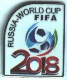 Чемп-т Світу ЧС-2018 презентаційна ембл. ЕМАЛЬ/World cup football logo pin badge