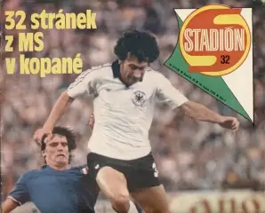 Футбол, Чемп-т Світу ЧС-1982, спецвидання Стадіон/Stadion World cup 1982 summary